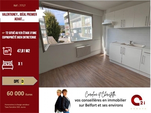 t2 à la vente -   25700  VALENTIGNEY, surface 0 m2 vente t2 - UBI443420303